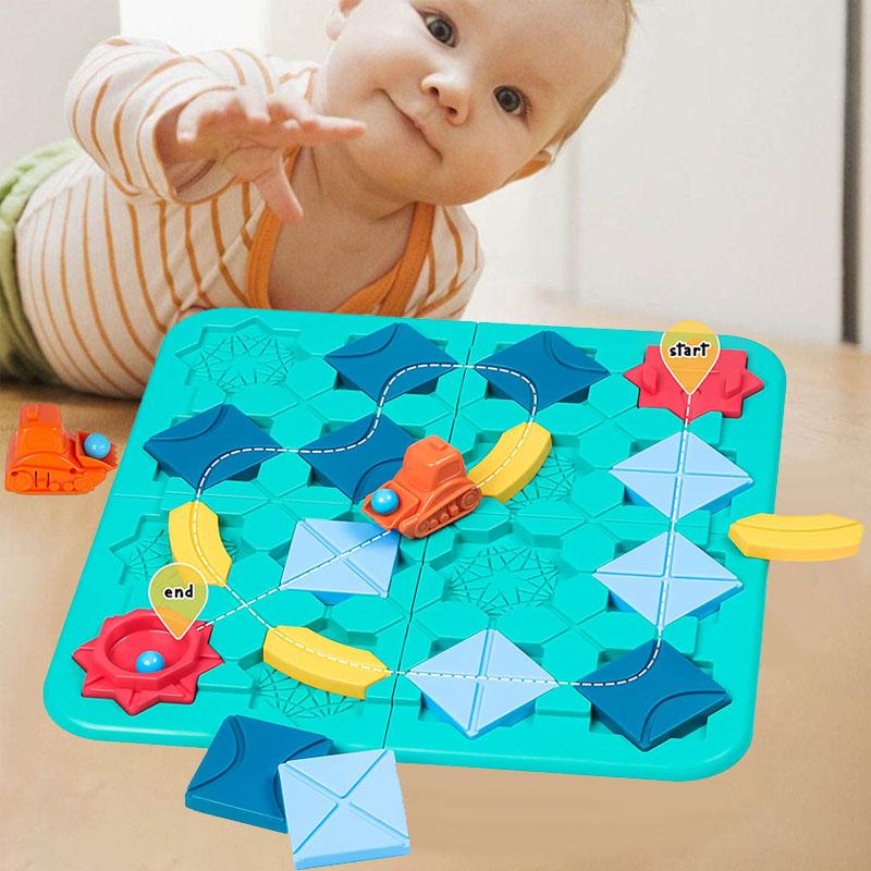 Children's Road Building Logical Maze Toy