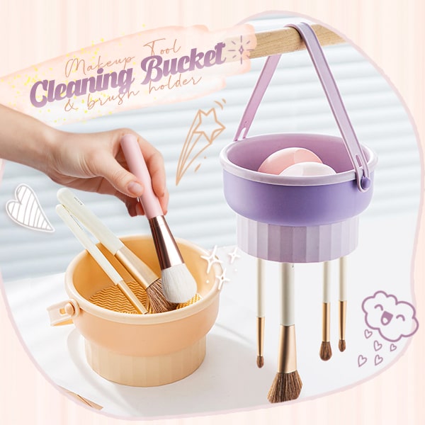 3-in-1 Makeup Tools Cleaning Bowl