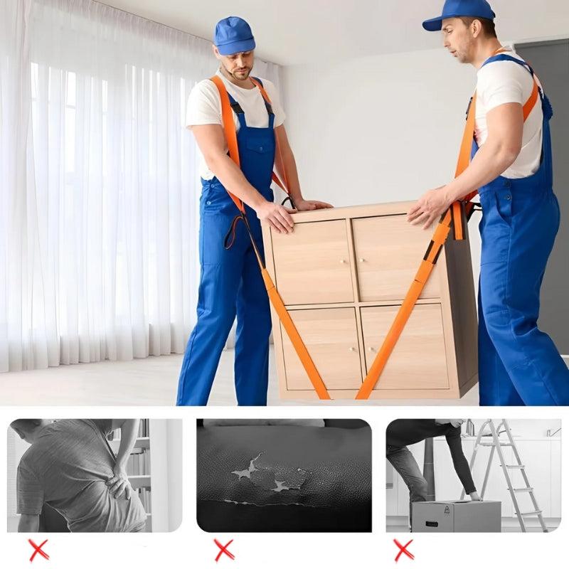 2-Person Heavy Duty Moving Straps