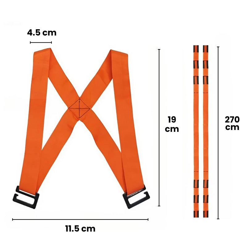 2-Person Heavy Duty Moving Straps