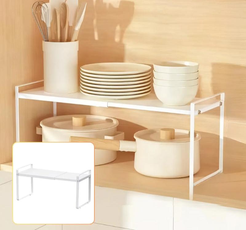 Expandable Kitchen Shelf Organizer